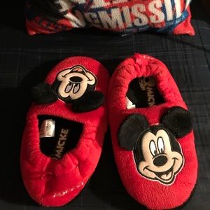 Mickey Mouse house shoes
